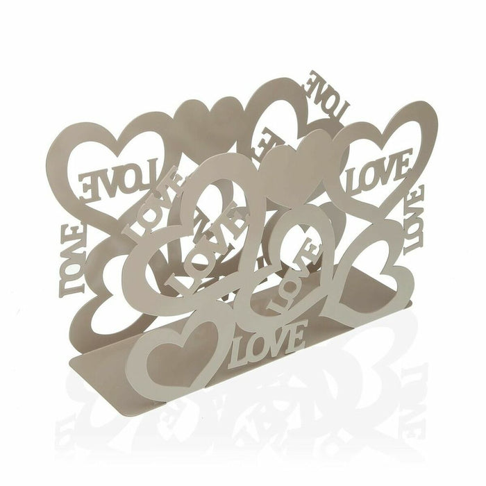 Suport pentru reviste Versa Cozy Gri Metal Fier (10 x 20 x 30 cm)