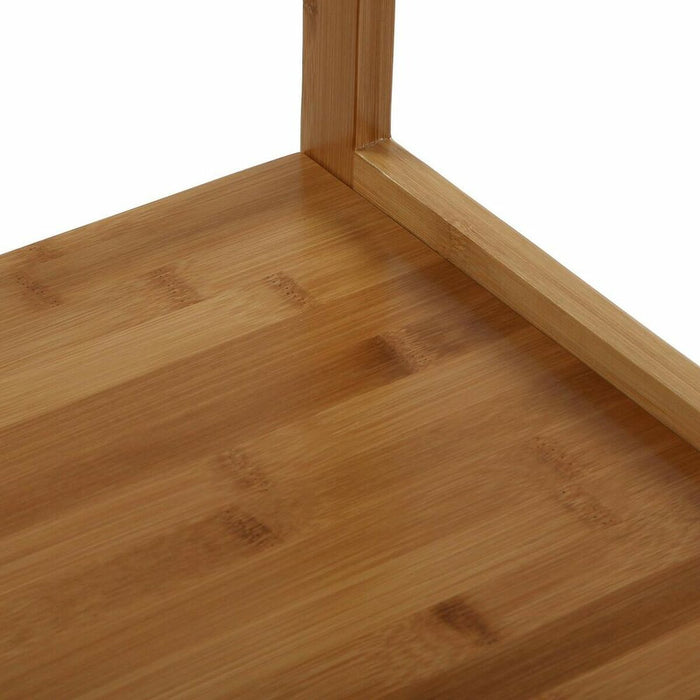 Raft de Baie Versa Textilă Bambus Lemn MDF (33 x 130 x 37,5 cm)