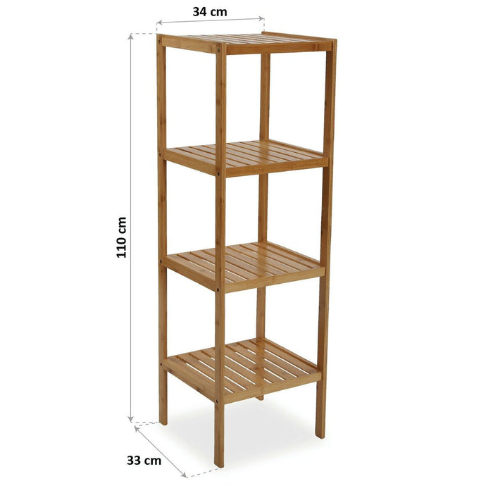 Raft de Baie Versa Bambus (33 x 110 x 34 cm)
