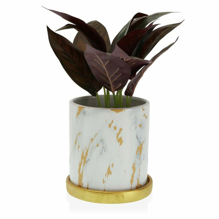 Ghiveci Versa Multicolor Ceramică Plastic Pătrat 13,8 x 14,5 x 13,8 cm