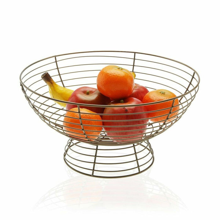 Fructieră Versa Metal Oțel (33 x 17 cm)