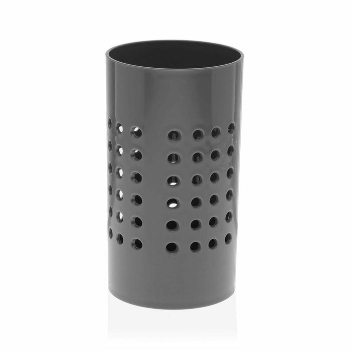 Curgător pentru tacâmuri Versa Gri polistiren (10 x 18,7 x 10 cm)