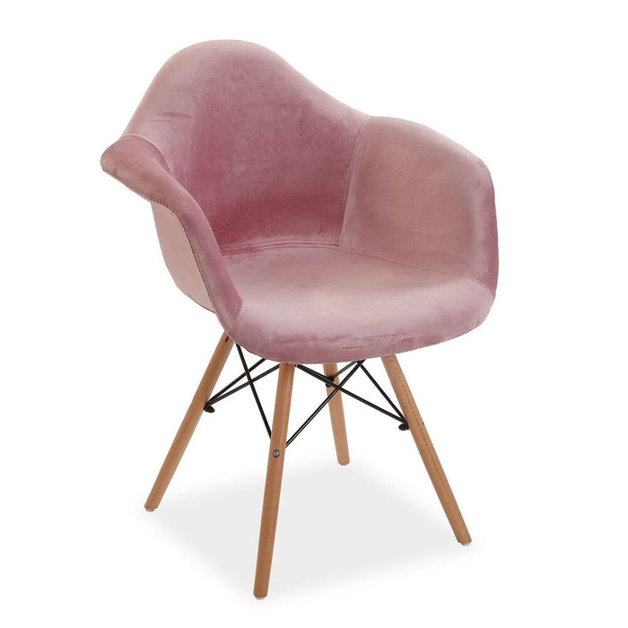 Scaun cu Mânere Versa Roz Lemn polipropilenă 64 x 82 x 61 cm