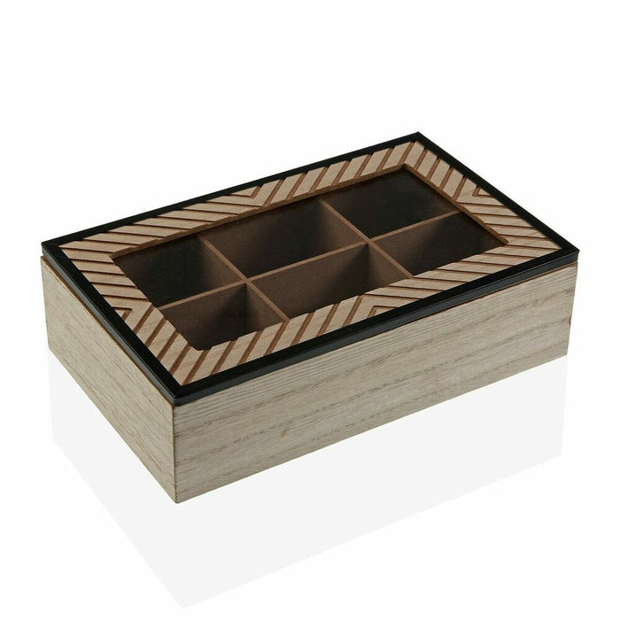 Cutie Decorativă Versa Cohen Lemn Minimalist Lemn MDF (17 x 7 x 24 cm)