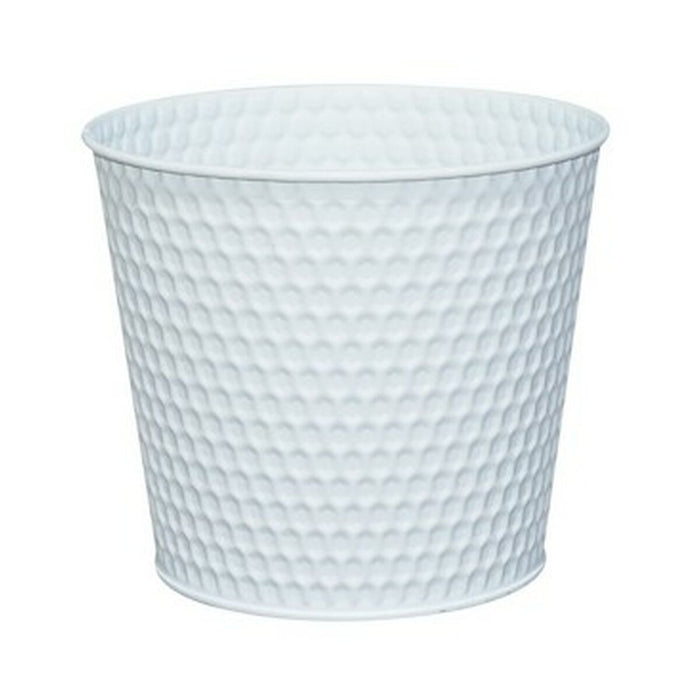 Ghiveci Versa Zink Alb 18,5 x 16 x 18 cm Metal