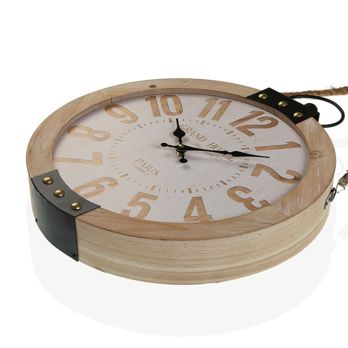 Ceas de Perete Grand Hotel Versa Lemn MDF (40 x 6,5 x 47 cm)