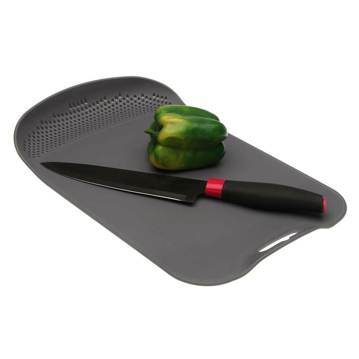 Masă de tăiat Versa Gri polipropilenă (24 x 4,3 x 38 cm)