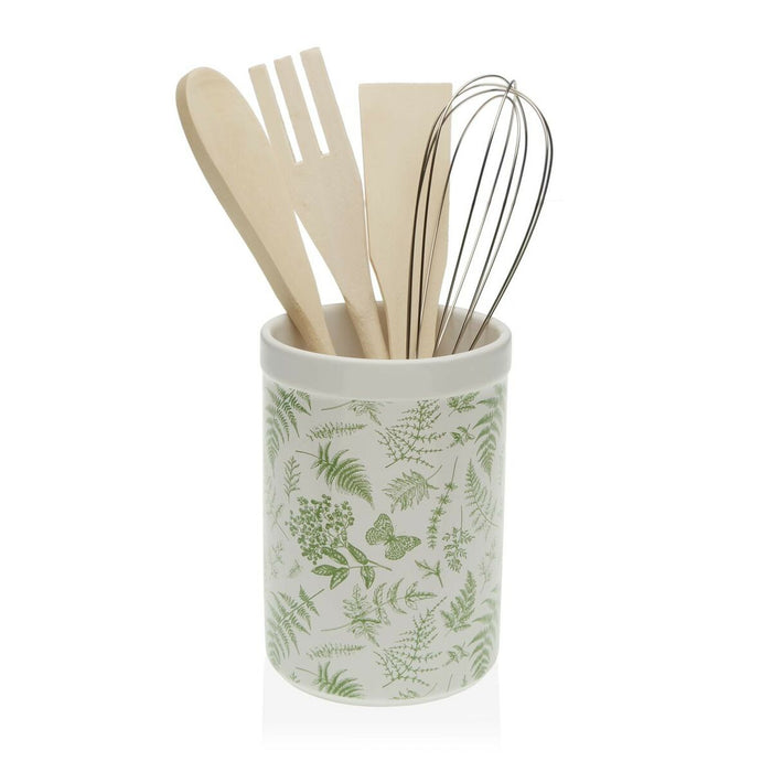Suport pentru ustensile de bucătărie Versa Ceramică (10 x 15 x 10 cm)