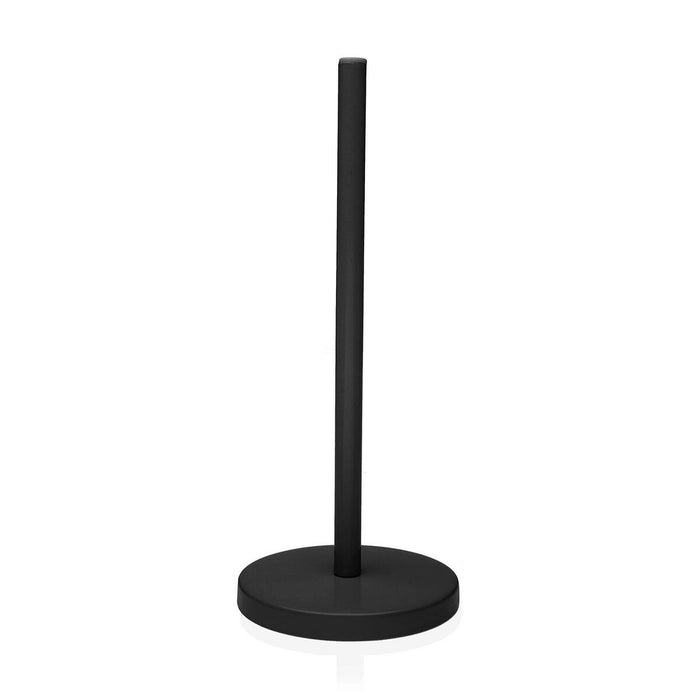 Suport pentru hârtie de bucătărie Versa Negru Metal Oțel 30 cm