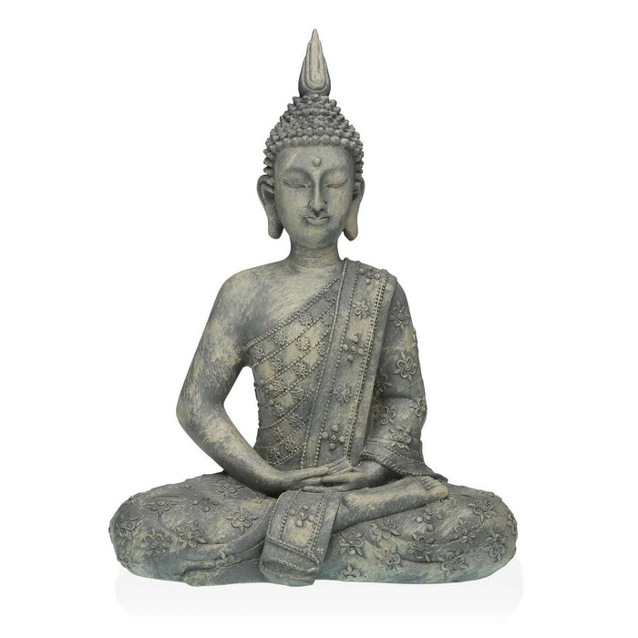 Figură Decorativă Versa Gri Buda 19 x 40 x 28 cm Rășină