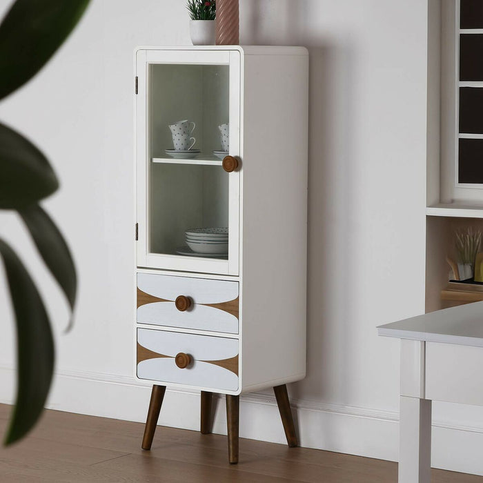 Stand Prezentare Versa Lemn MDF Alb 33 x 120 x 43 cm