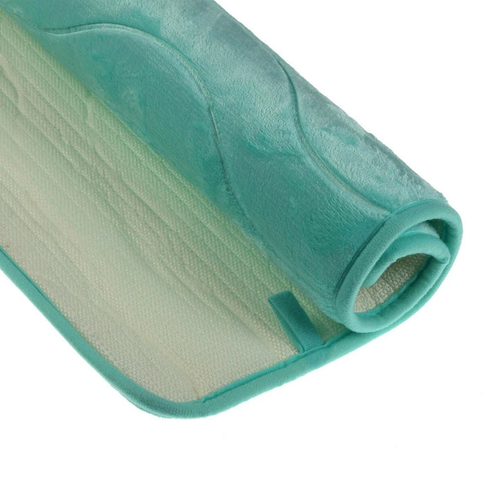 Set de Baie Versa Albastru polipropilenă 45 x 2 x 75 cm Modern