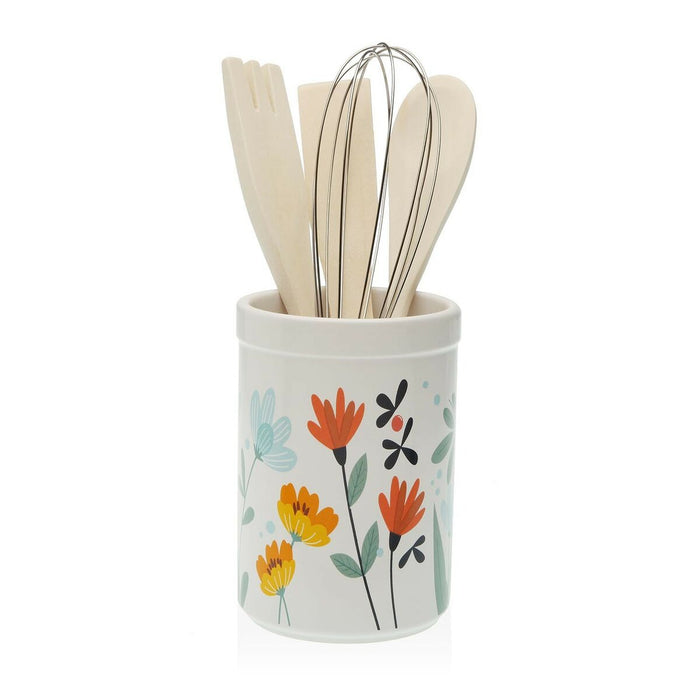 Suport pentru ustensile de bucătărie Versa Selene Ceramică 10 x 15 x 10 cm