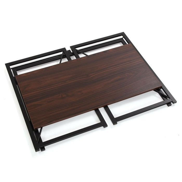 Birou Versa Maro Pliabil Metal Lemn (45 x 74 x 90 cm)