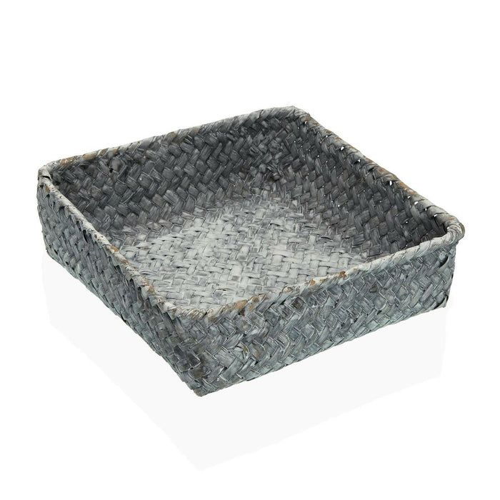 Suport pentru Șervețele Versa Gri Alge marine 19 x 5,5 x 19 cm