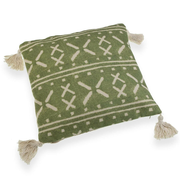 Pernă Versa Verde Ciucuri 10 x 45 x 45 cm