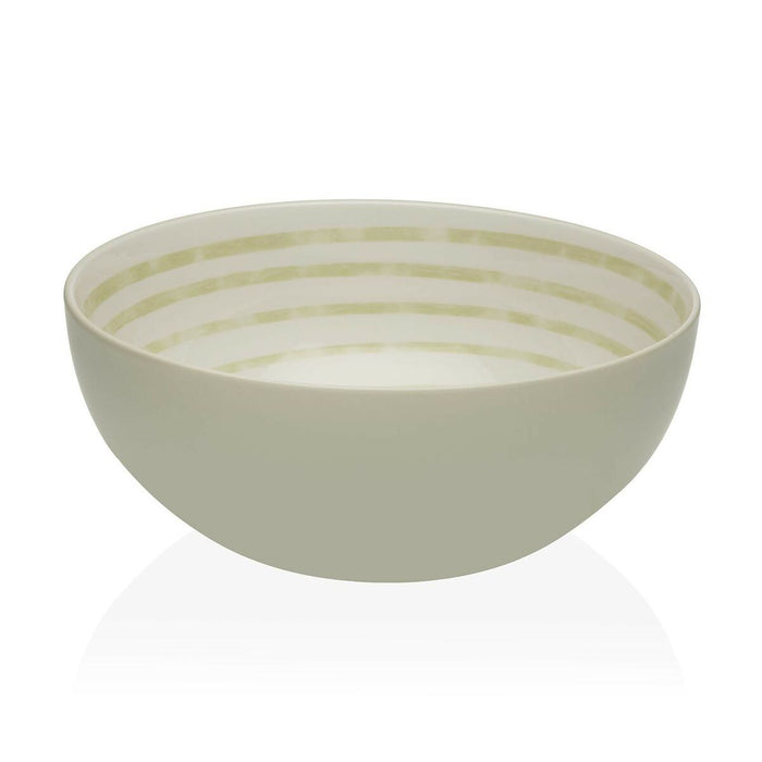 Salatieră Versa Gri deschis 22,5 x 9 x 22,5 cm Ceramică Porțelan