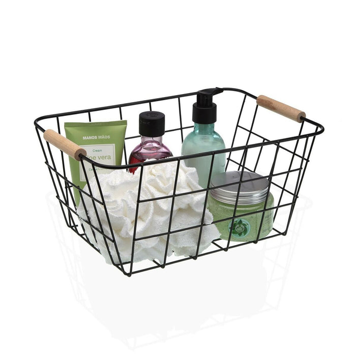 Set de cutii de depozitare, cu posibilitate de stivuire Versa Metal 21 x 15,5 x 31 cm