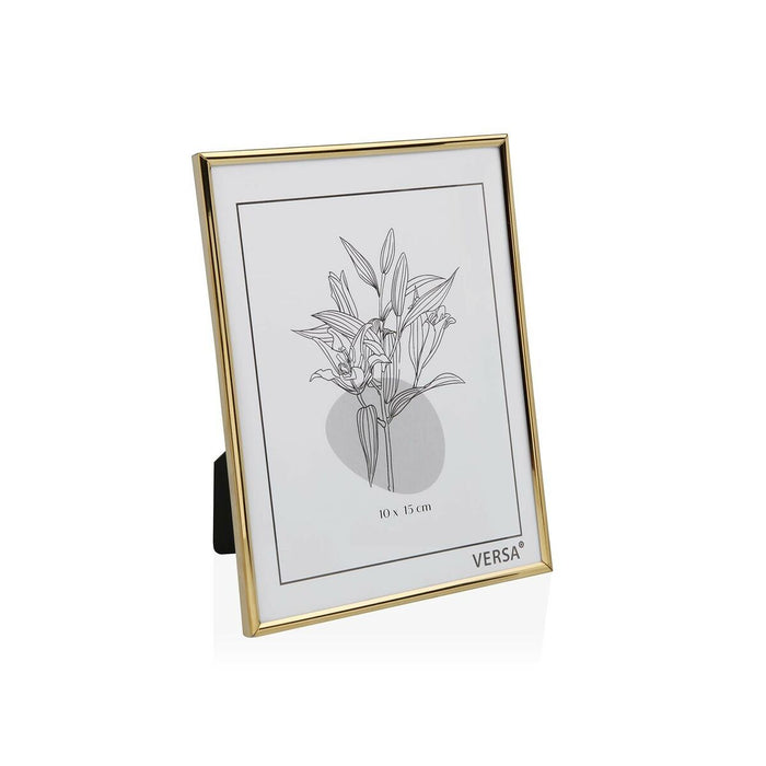 Suport pentru Poze Versa Auriu* Metal Minimalist 1 x 15,5 x 10,5 cm
