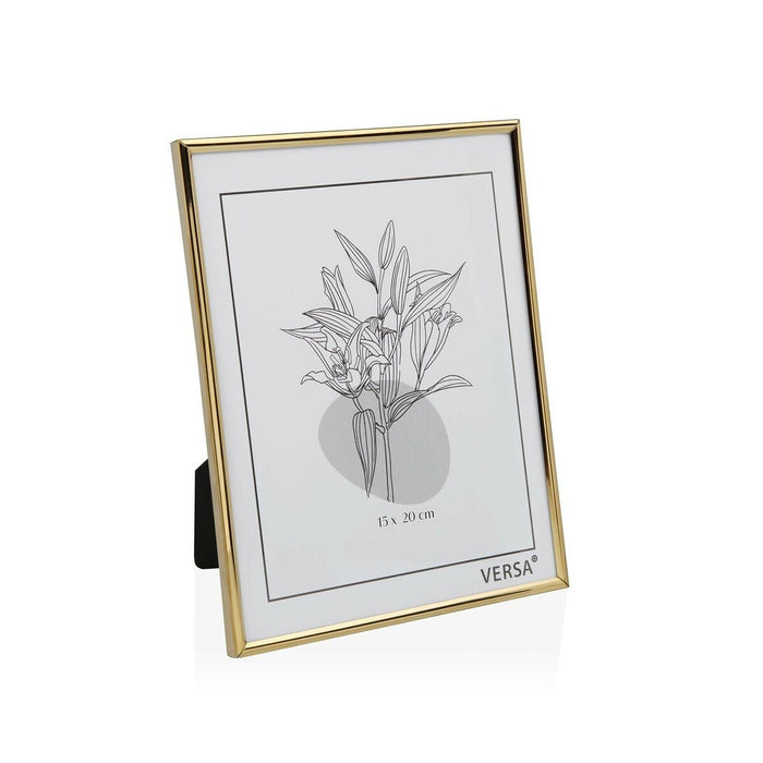Suport pentru Poze Versa Auriu* Metal Minimalist 1 x 18,5 x 13,5 cm