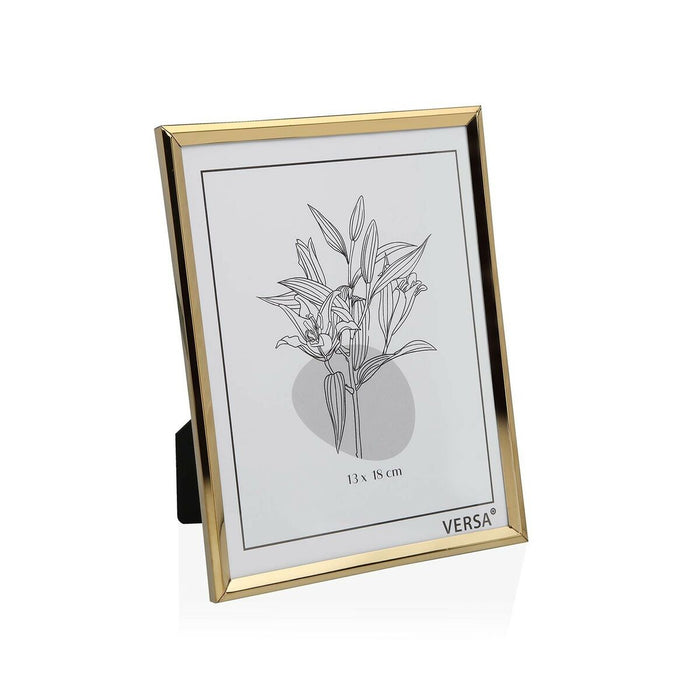 Suport pentru Poze Versa Auriu* Metal Minimalist 1 x 18,5 x 13,5 cm
