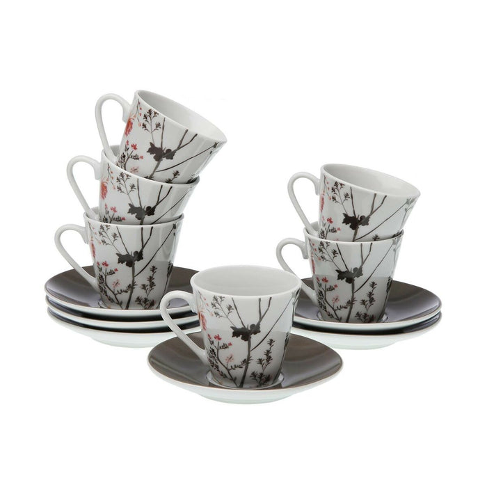Set de 6 Căni de Cafea Versa Balbec Porțelan