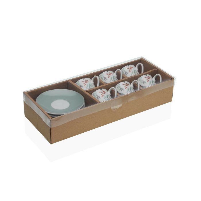 Set de 6 Căni de Cafea Versa Acebo Porțelan