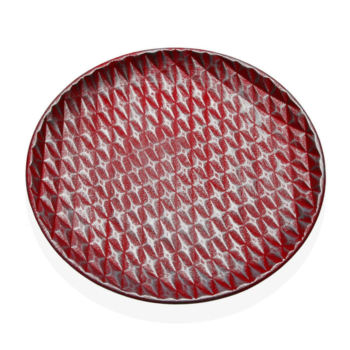 Figură Decorativă Versa Roșu 40 x 3 x 40 cm