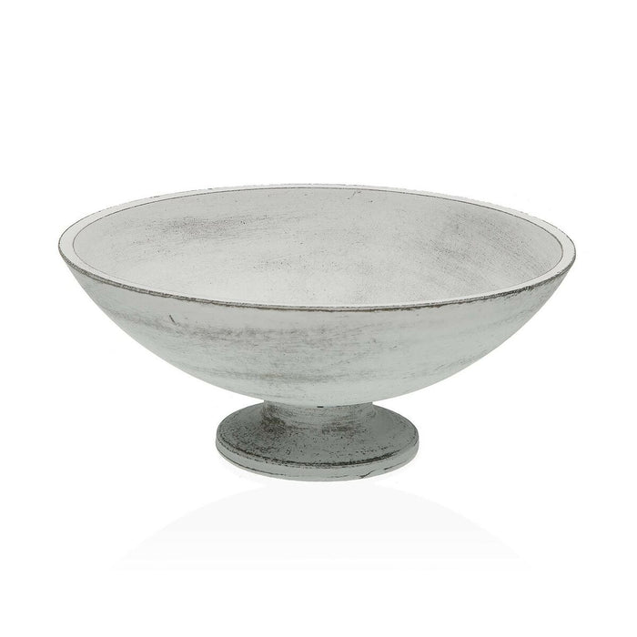 Figură Decorativă Versa Alb 24,5 x 9 x 24,5 cm