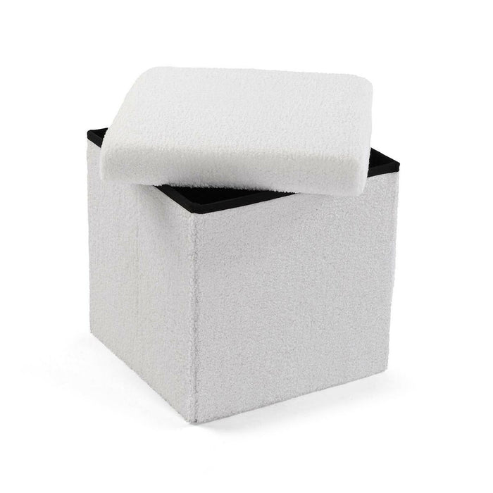 Portbagaj detașabil Versa Teddy Poliester Lemn MDF 38 x 37,5 x 38 cm