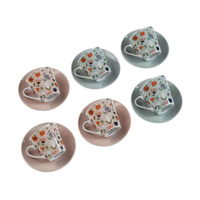 Set de 6 Căni de Cafea Versa Jacinta Porțelan