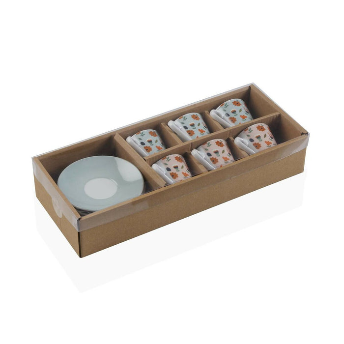 Set de 6 Căni de Cafea Versa Jacinta Porțelan