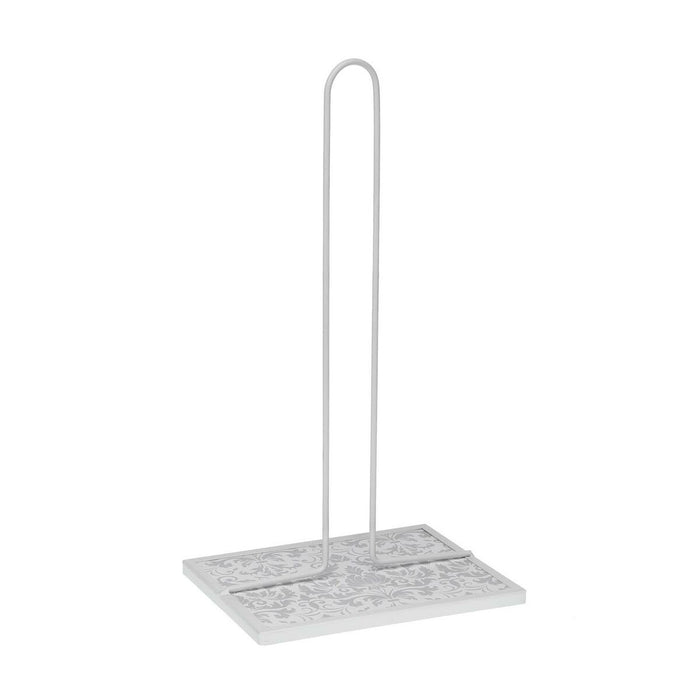 Suport pentru hârtie de bucătărie Versa Damasco Metal Oțel Lemn MDF 16,5 x 31 x 13 cm
