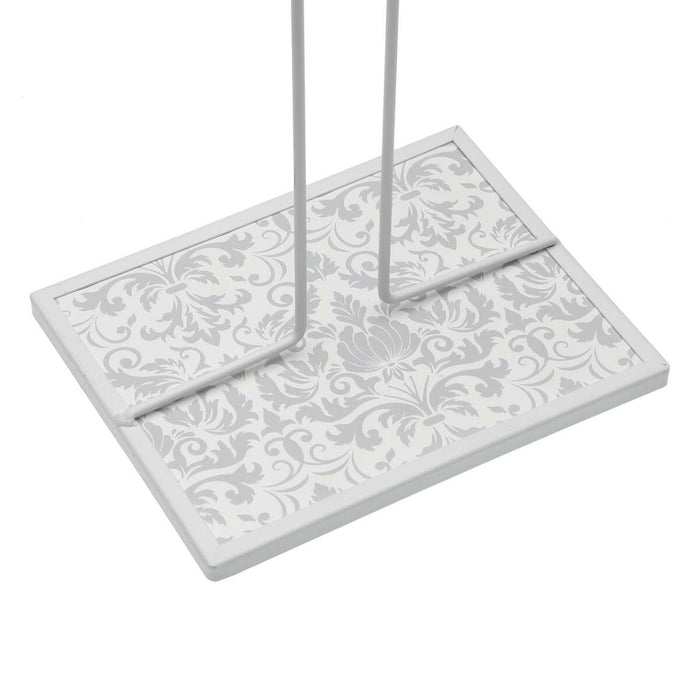 Suport pentru hârtie de bucătărie Versa Damasco Metal Oțel Lemn MDF 16,5 x 31 x 13 cm
