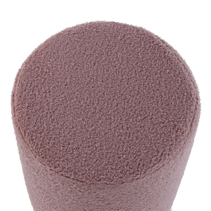 Taburet Versa Roz deschis Lemn 33 x 47 x 33 cm