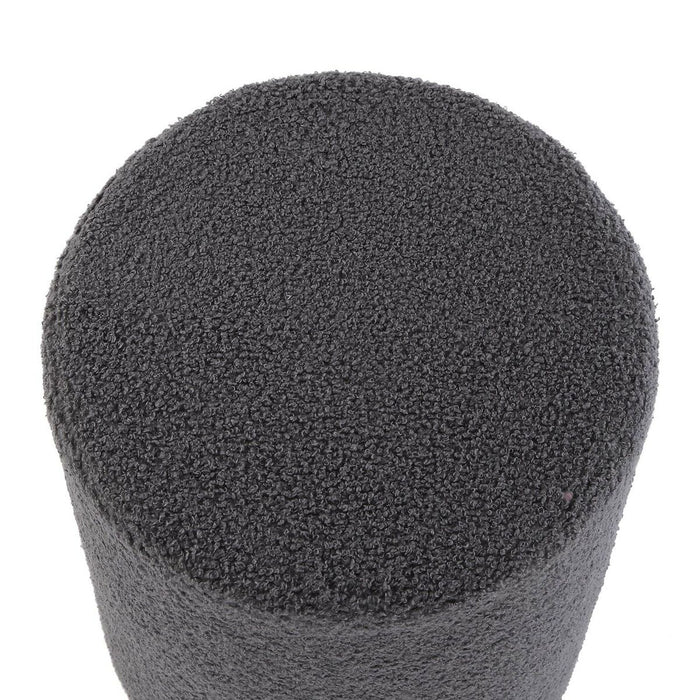 Taburet Versa Gri Lemn 33 x 47 x 33 cm