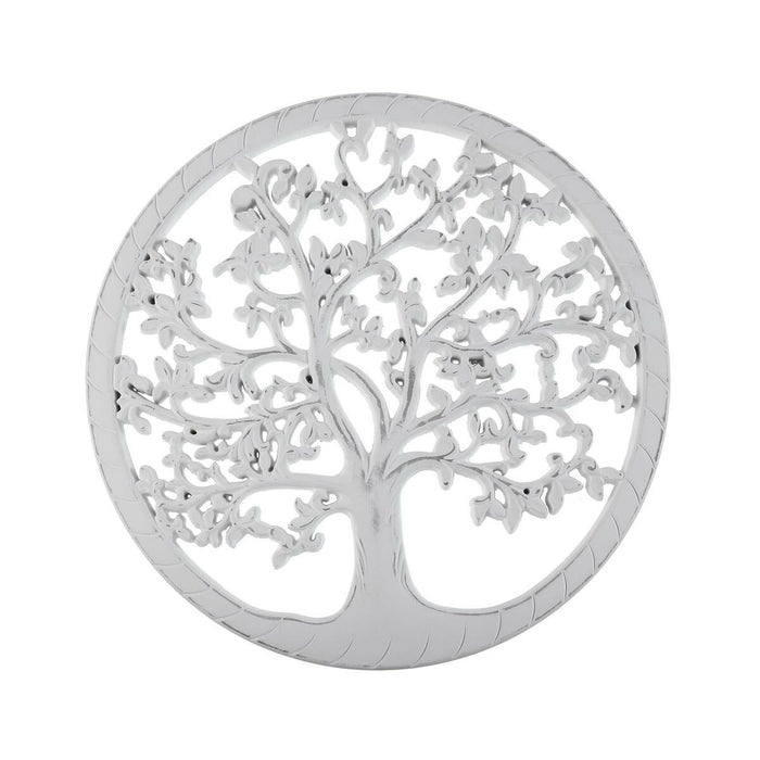 Decorațiune de Perete Versa Arborele vieții Lemn MDF 40 x 1,5 x 40 cm