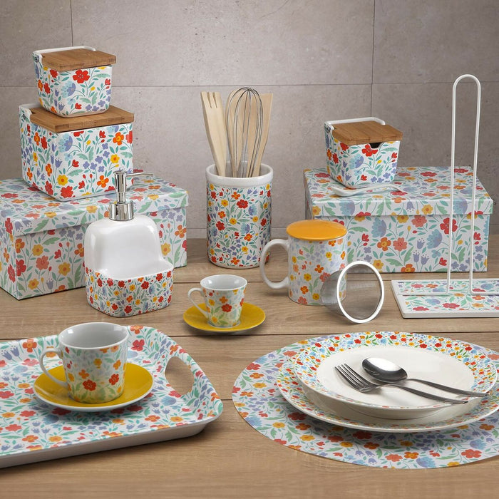 Suport pentru ustensile de bucătărie Versa Flandes Ceramică Dolomite 10 x 15 x 10 cm