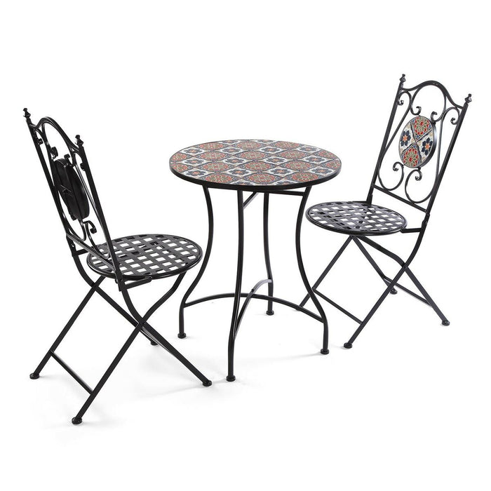 Set de Masă cu 2 Scaune Versa Ceylan 60 x 71 x 60 cm
