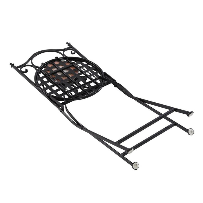 Set de Masă cu 2 Scaune Versa Fiji 60 x 71 x 60 cm