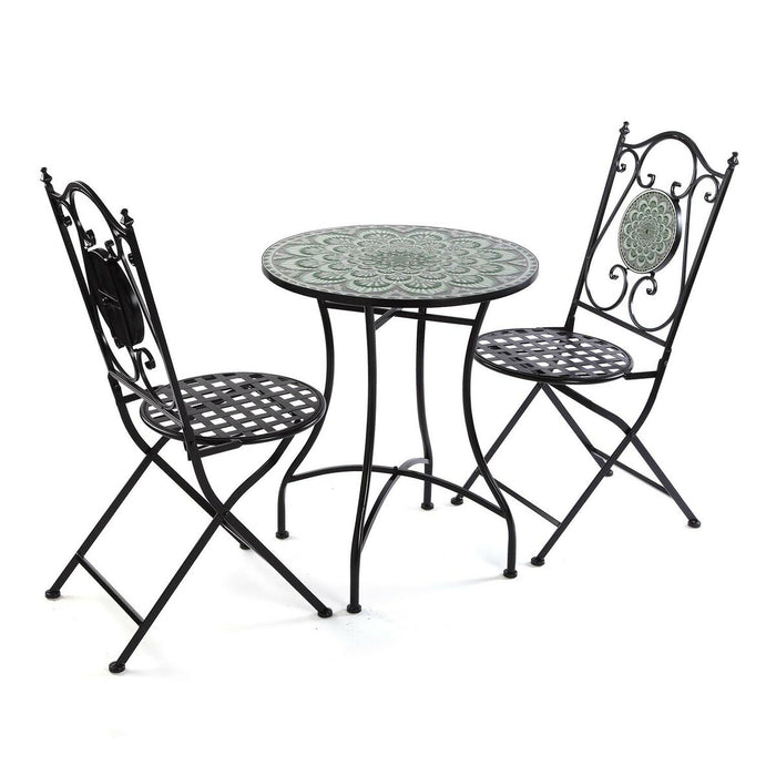 Set de Masă cu 2 Scaune Versa Java 60 x 71 x 60 cm