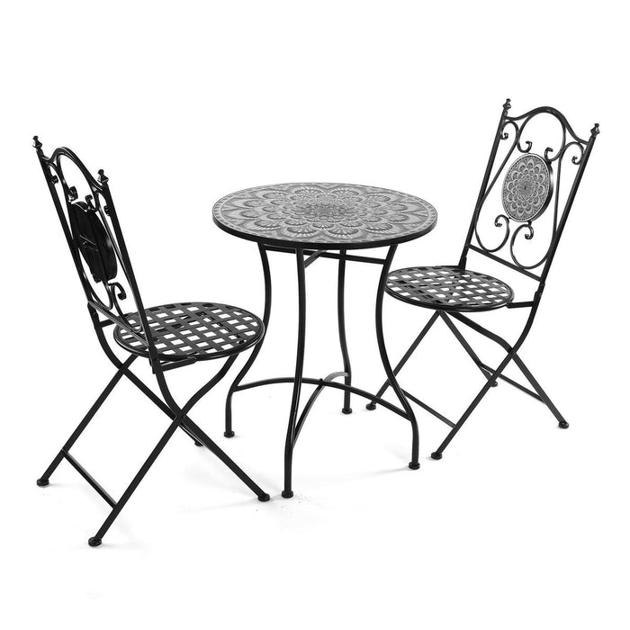 Set de Masă cu 2 Scaune Versa Java 60 x 71 x 60 cm