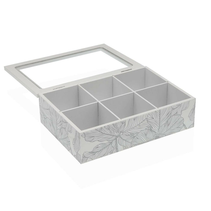 Cutie pentru infuzii Versa Palmier Lemn 17 x 7 x 24 cm