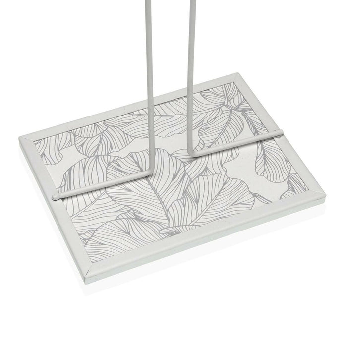 Suport pentru hârtie de bucătărie Versa Palmier Metal Oțel Lemn MDF 16,5 x 31 x 13 cm