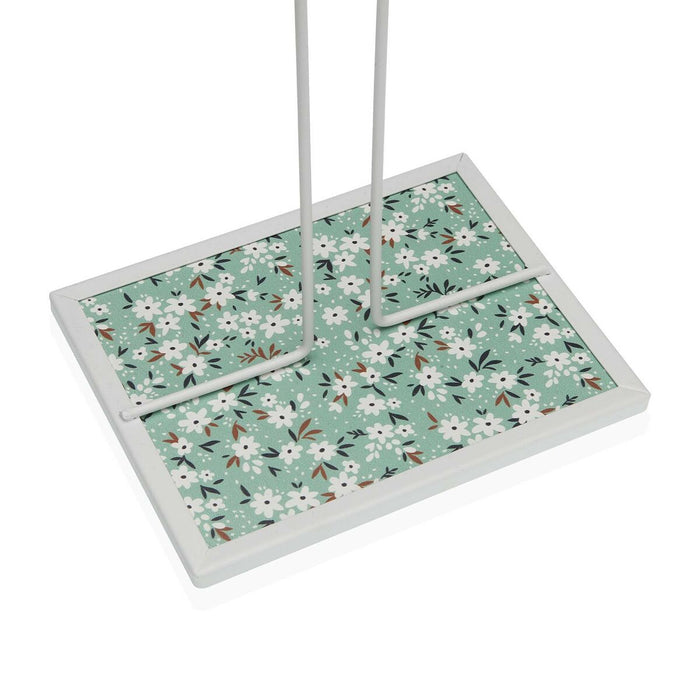 Suport pentru hârtie de bucătărie Versa Květiny Metal Oțel Lemn MDF 16,5 x 31 x 13 cm