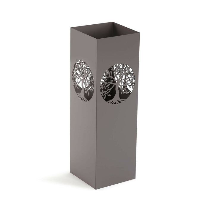 Suport pentru umbrele Versa Arborele vieții Gri Metal Fier 15 x 49 x 15 cm