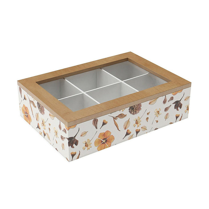 Cutie pentru infuzii Versa Petale Lemn 17 x 7 x 24 cm