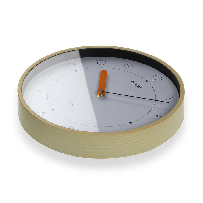 Ceas de Perete Versa Alb Maro Plastic Cuarț 4 x 30 x 30 cm
