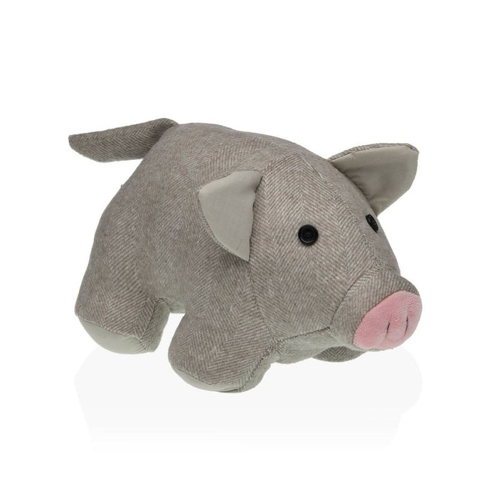 Opritor de ușă Versa Textilă 18 x 15 x 24 cm Porc