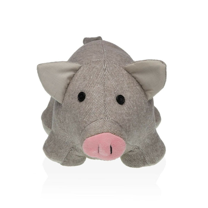 Opritor de ușă Versa Textilă 18 x 15 x 24 cm Porc